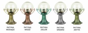 Lampă de grădină exterior SU-MA Ball negru 39 cm K 4011/1/KPO small 5