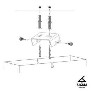 Lampă suspendată Sigma Vario 2 negru-aur E27 58 cm 40556 small 2