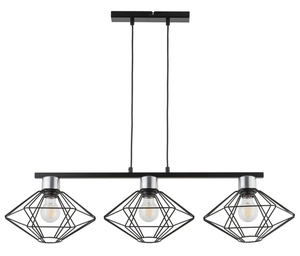 Lampă suspendată Sigma Vario 3 negru/argintiu E27 40560 0 Lampă suspendată Sigma Vario 3 negru/argintiu E27 40560 small 0