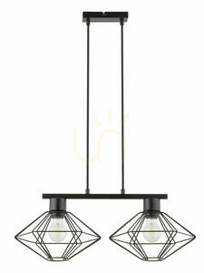 Lampă suspendată Sigma Vario 2 negru 58 cm E27 40558 small 0