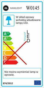 Aplica perete LED Max Light Simple W0145 crom IP44 45 cm 11W 3000K 2 Aplica perete LED Max Light Simple W0145 crom IP44 45 cm 11W 3000K small 2