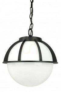 Lampa suspendata exterior SU-MA Kule negru patinat 30 cm K 1018/1/KPO 250 small 0