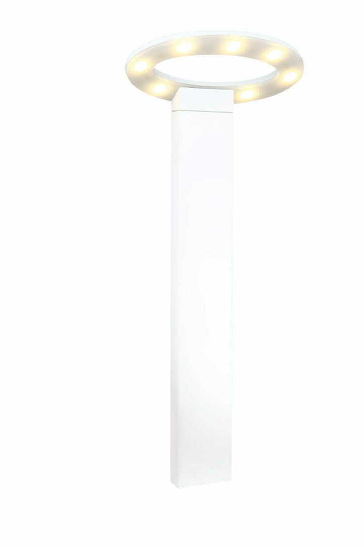 Venkovní sloupkové světlo Max Light Ovale F0027 bílé 60 cm IP54