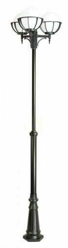 Verifica Lampă stâlp exterior SU-MA Kule negru 3xE27 185-285 cm OGMWN 3 KPO 250
