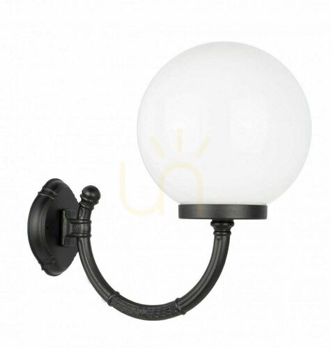 Verifica Lampă de perete exterior SU-MA Kule Classic negru patină K 3012/1/K 250 P