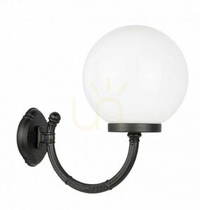 Lampă de perete exterior SU-MA Kule Classic negru patină K 3012/1/K 250 P small 0
