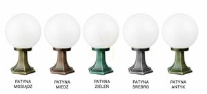 Lampă de grădină SU-MA negru patinat 41 cm E27 IP43 K 4011/1/K 250 small 3