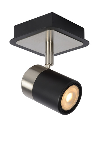 Verifica Spot plafon Lucide LENNERT negru 1xGU10 LED dimabil metal 10 cm