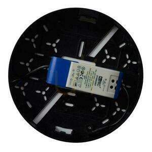 Plafonieră LED Lucide CERES-LED negru 21,5 cm 30W IP44 28112/30/30 small 4