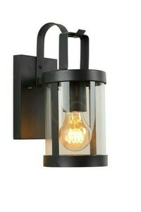 Lampă de perete exterior Lucide LINDELO negru metal E27 IP23 29825/01/30 small 0