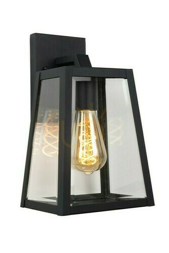 Verifica Lampă de perete exterior Lucide MATSLOT negru metal E27 IP23 29829/01/30