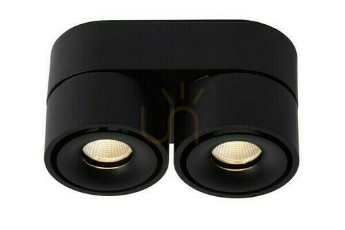 Verifica Plafonieră LED Lucide Yumiko neagră 16W 1268lm 2700K 35911/16/30