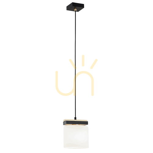 Verifica Pendul ARGON CANOA 1xE27 opal mat negru alamă SKU 8276