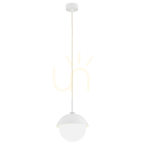 Verifica Lampă suspendată ARGON Cappello opal mat alb crem E27 8294