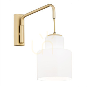 Lampă de perete ARGON DIUNA opal aur E27 8371 small 0