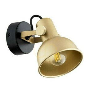 Lampă de perete ARGON Lenora aurie neagră E14 1x7W SKU 8248 small 1