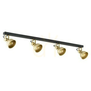 Plafonieră ARGON Lenora 4xE14 aurie/neagră, SKU 1801 small 1