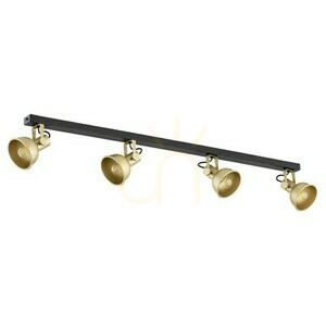 Plafonieră ARGON Lenora 4xE14 aurie/neagră, SKU 1801 small 2