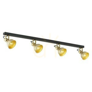 Plafonieră ARGON Lenora 4xE14 aurie/neagră, SKU 1801 small 0