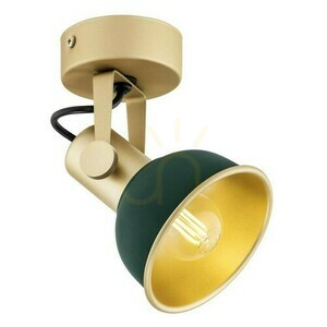 Aplică de perete/plafonieră ARGON LENORA verde auriu E14 SKU 8247 small 2