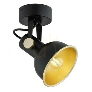 Lampă de perete ARGON Lenora negru/auriu E14 SKU 8246 small 2