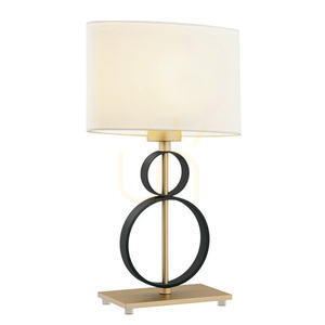 Lampă de masă ARGON Perseo crem/negru/aurie E27 420 mm SKU 8373 small 0