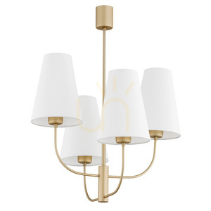 Candelabru ARGON Safiano alb auriu 4xE27 1821 small 1
