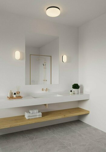 Verifica Lampă de perete pentru baie din spumă IP44 negru Nordlux