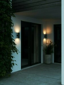 Kyklop Ripple lampă de perete pentru exterior IP54 negru Nordlux small 1