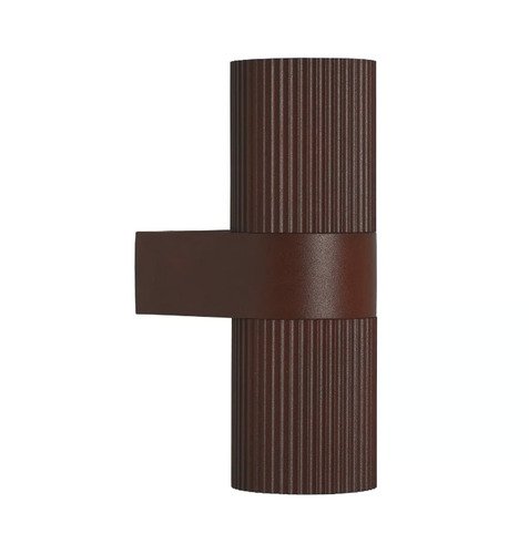 Verifica Kyklop Ripple lampă de perete pentru exterior IP54 Rusty Nordlux