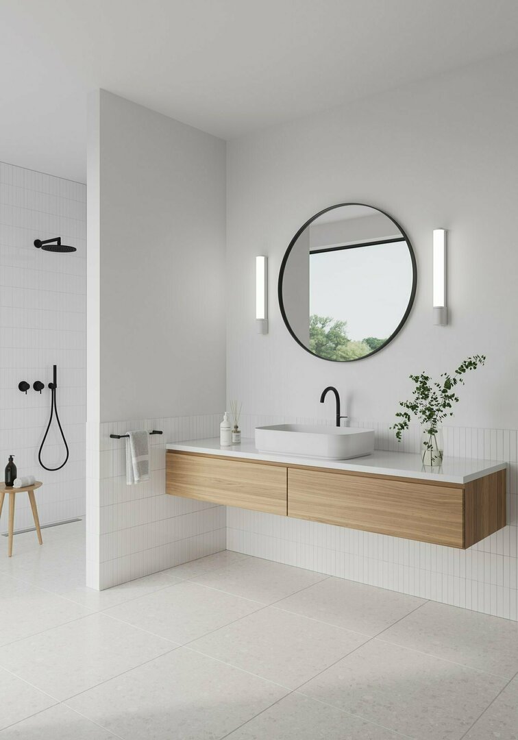 Vedere Malaika 49 IP44 lampă de perete pentru baie albă Nordlux Malaika 49 IP44 lampă de perete pentru baie albă Nordlux