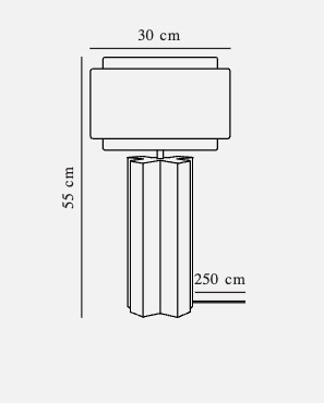 Afişa Lampă de noapte/masă Takai bej de Nordlux Lampă de noapte/masă Takai bej de Nordlux