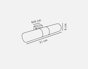 Tangens lampă de perete dublă cromată Nordlux 3 Tangens lampă de perete dublă cromată Nordlux small 3