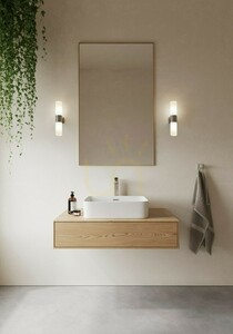 Aplică de baie Nordlux Tangens Double, oțel periat, 2×E14 small 3