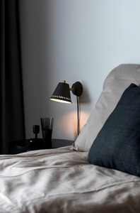 Lampă de perete din lemn de pin Black Nordlux small 1