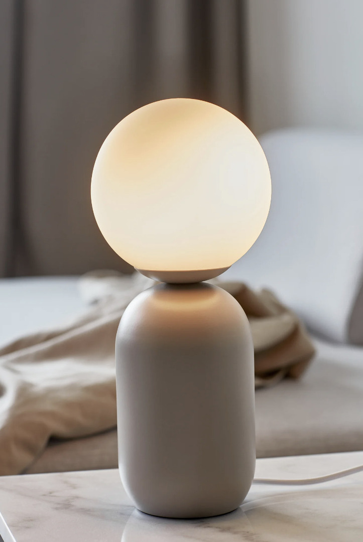 Vedere Lampă de masă Notti gri Nordlux Lampă de masă Notti gri Nordlux