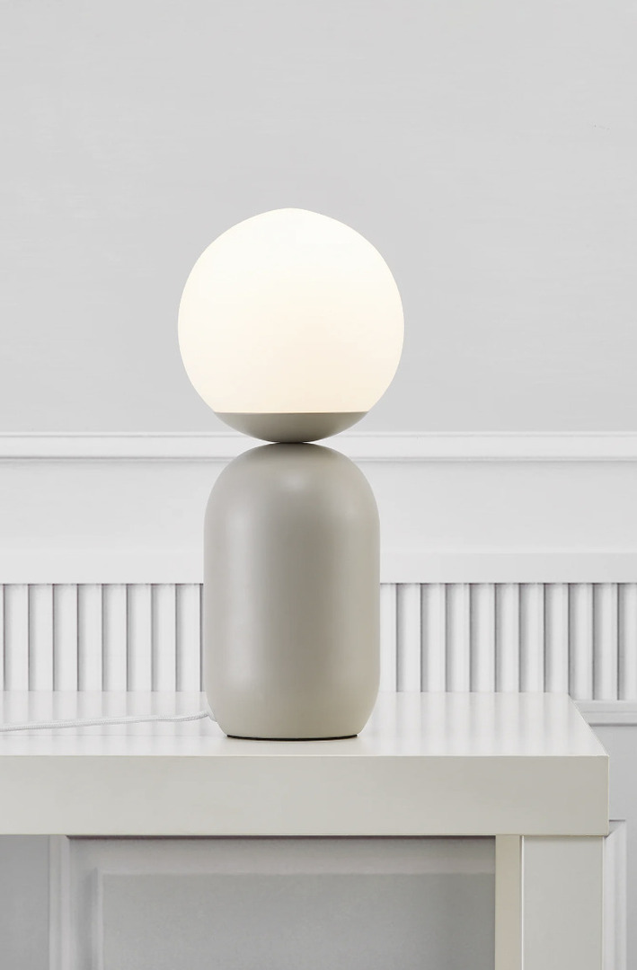 Afişa Lampă de masă Notti gri Nordlux Lampă de masă Notti gri Nordlux