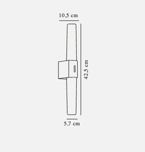 Helva lampă de perete dublă cromată Nordlux 3 Helva lampă de perete dublă cromată Nordlux small 3
