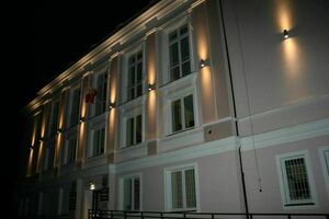 Aplica exterior SU-MA negru aluminiu sticla 2xE27 IP54 7001 BL small 3