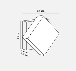 Lampă de perete pentru exterior Turn white Nordlux small 5