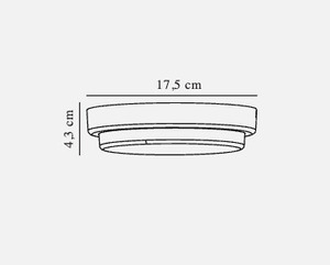 Plafond Cuba Bright Round alb IP54 Nordlux 2 Plafond Cuba Bright Round alb IP54 Nordlux small 2