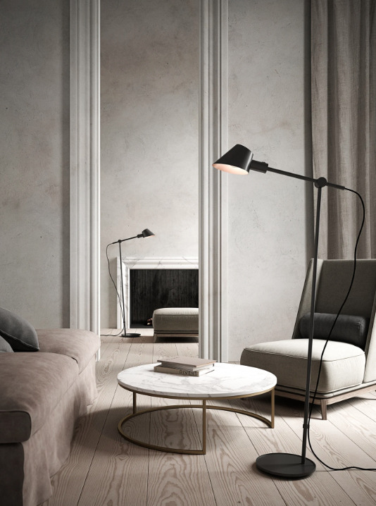 previzualizare Lampă de podea Stay Black Nordlux Lampă de podea Stay Black Nordlux