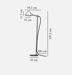 Lampă de podea Stay Black Nordlux 3 Lampă de podea Stay Black Nordlux small 3