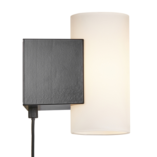 Verifica Mona 3 trepte negru/Opalwh Nordlux