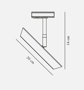 Spot pe șină Nordlux Link Diskie negru LED 7,4 W, 20 cm small 4