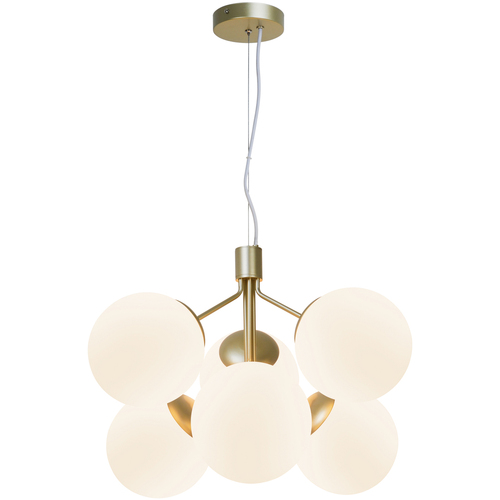 Verifica Lampă suspendată Ivona 6 Brass Nordlux
