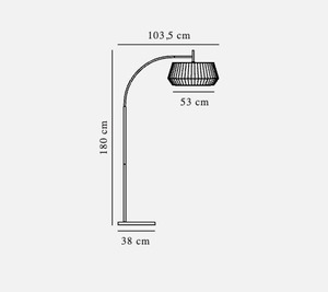 Lampă de podea Dicte White Nordlux small 4