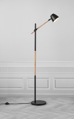 Verifica Lampă de podea Theo Black Nordlux