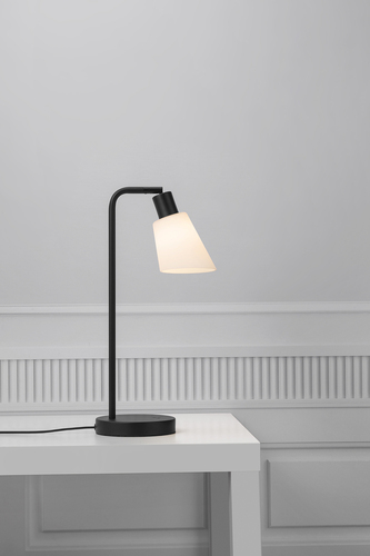 Verifica Lampă de masă Molli Black/Opal de Nordlux