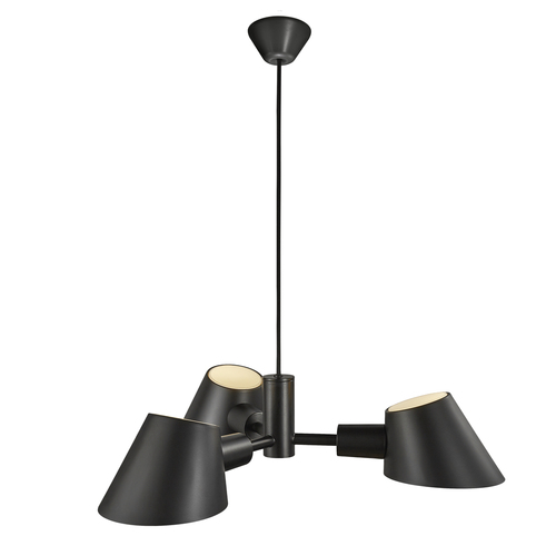 Verifica Lampă suspendată Stay 3 negru Nordlux